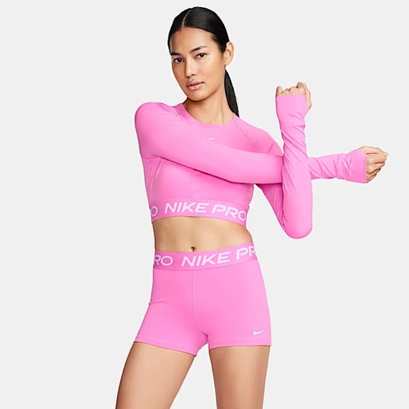 Nike Pro hot pink Dri-FIT bike shorts - Large NWT - Picture 1 of 6